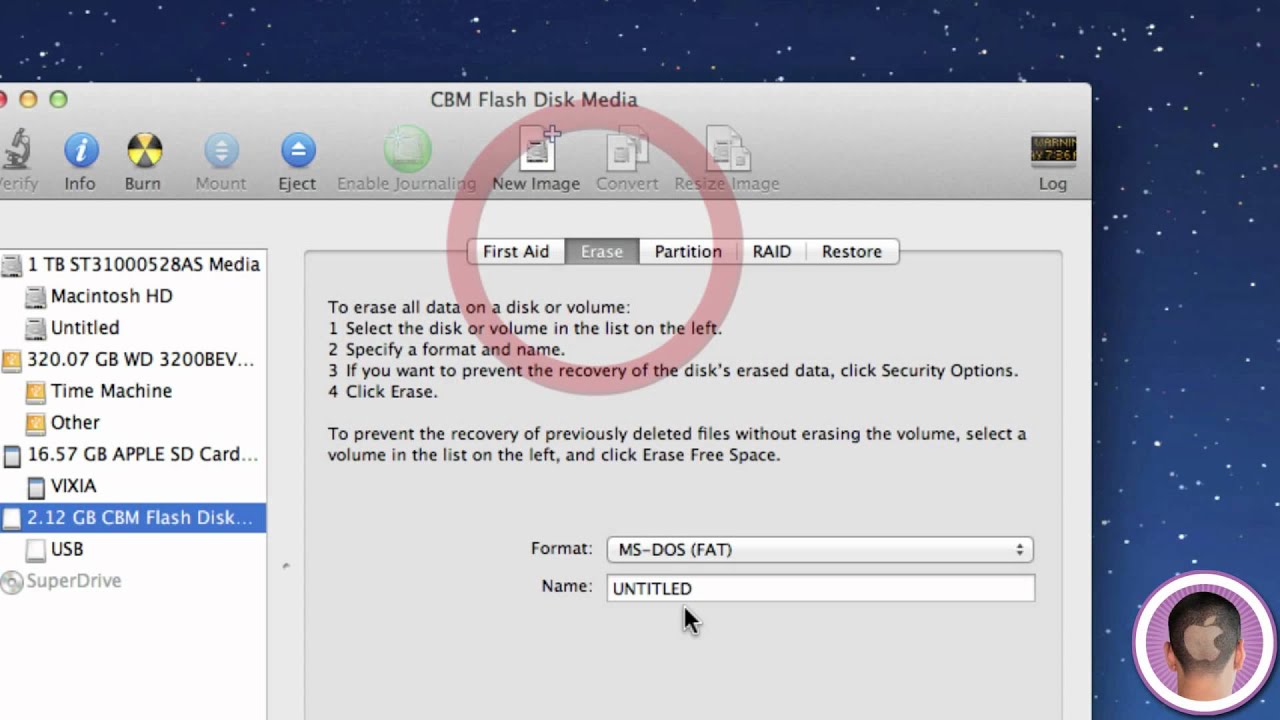 format usb on mac for mac and windows
